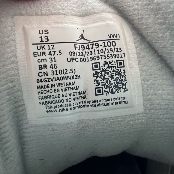 Nike Air Jordan 3 Retro SE Craft Ivory Athletic Basketball Shoes Men's Size 13 - Picture 8 of 8